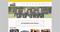 Desktop Screenshot of montoursoccer.com